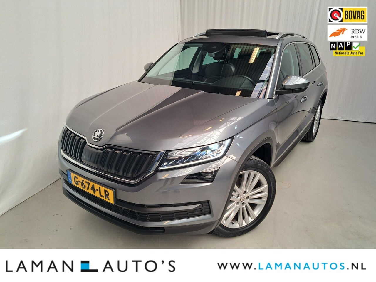 Skoda Kodiaq - 1.5 TSI 150pk DSG Business Edition 7P Aut. | Open dak Halfleder CarPlay Canton ECC Navi LE - AutoWereld.nl