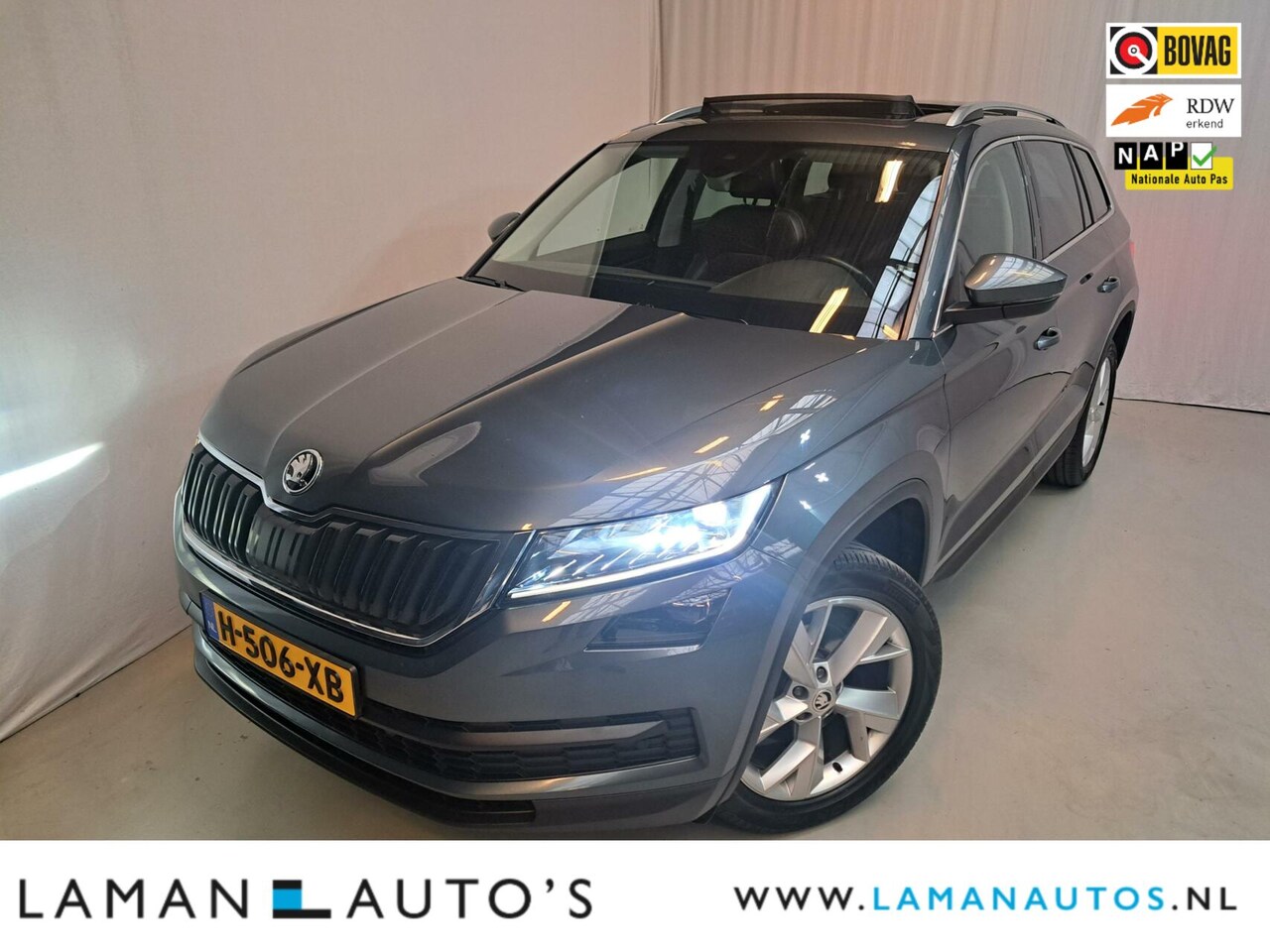 Skoda Kodiaq - 1.5 TSI 150pk DSG Business Edition Aut. | Open dak Virtual Halfleder CarPlay Canton ECC Na - AutoWereld.nl