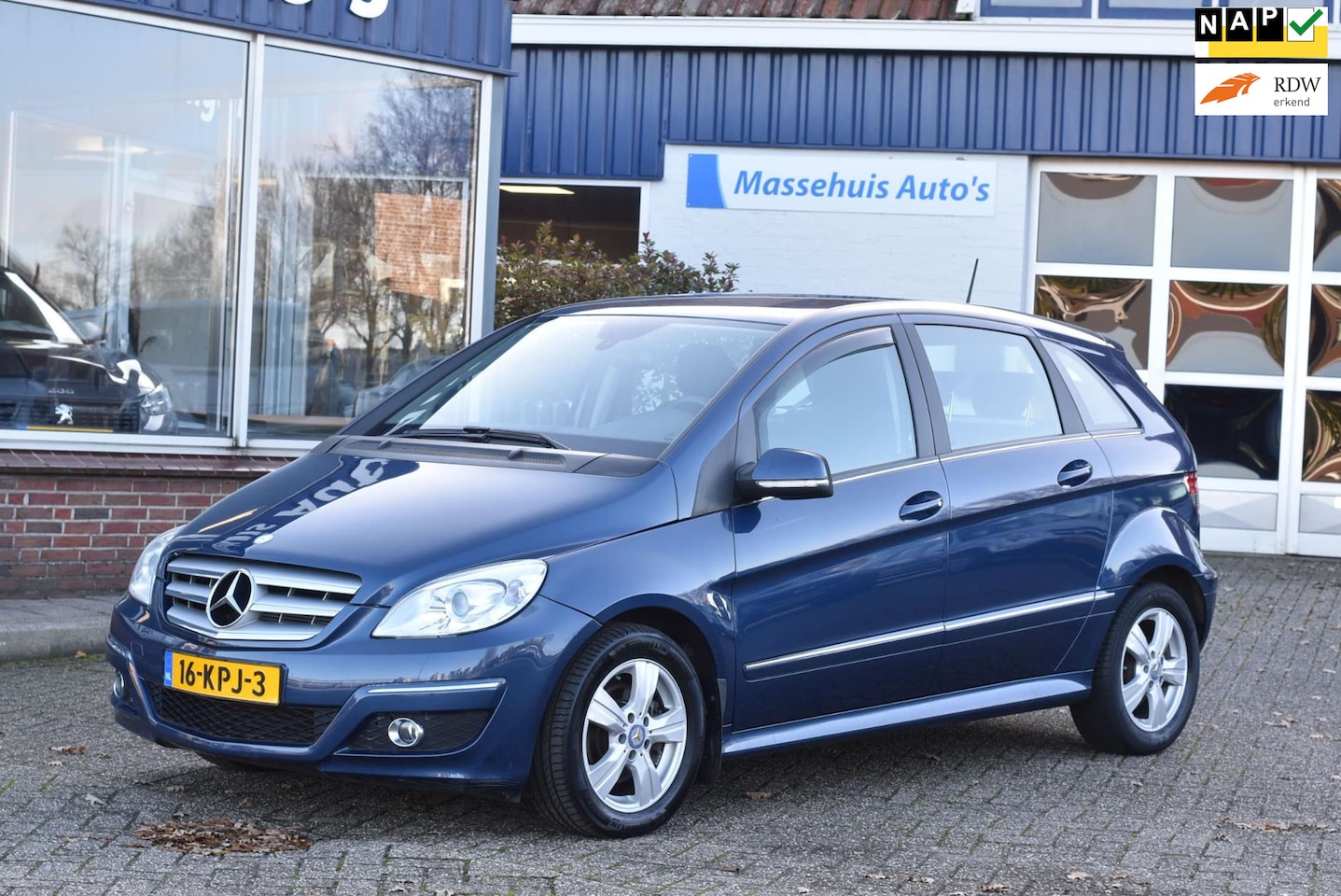 Mercedes-Benz B-klasse - 200 Turbo 100dkm automaat 1e eig. Airco Cruise Isofix Nwe APK - AutoWereld.nl