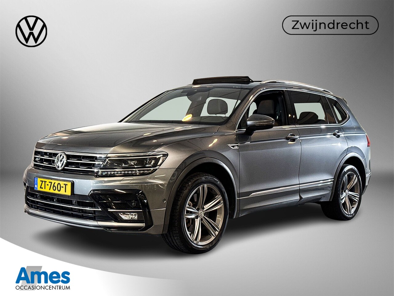 Volkswagen Tiguan Allspace - 2.0 TSI 190pk 4Motion Highline Business R / Panorama-schuif-/kanteldak / Wegklapbare trekh - AutoWereld.nl