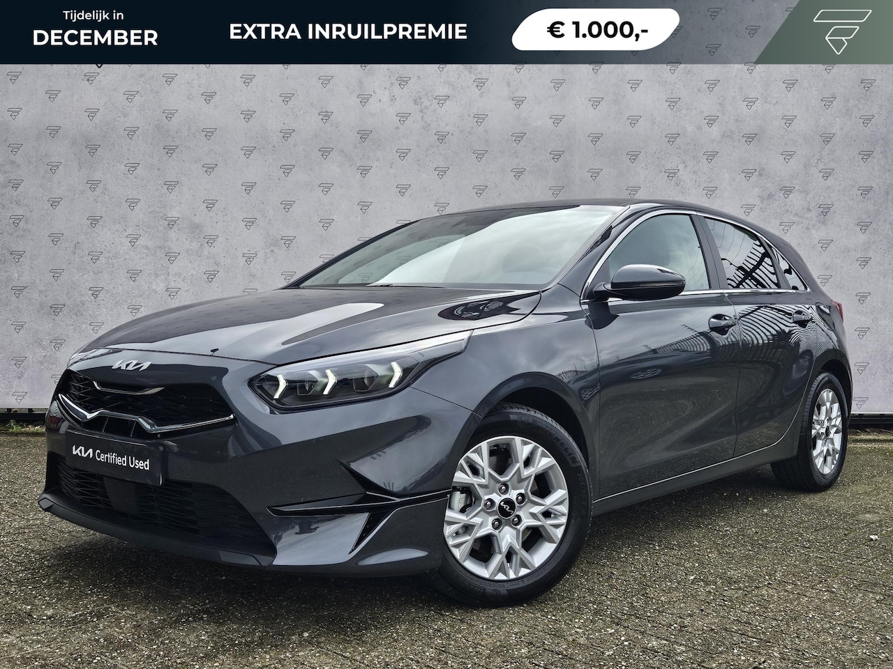 Kia Cee'd - Ceed 1.0 T-GDi DynamicPlusLine | Camera | Navi | H-Leder | Stuur-/Stoelverwarming | Key-Le - AutoWereld.nl