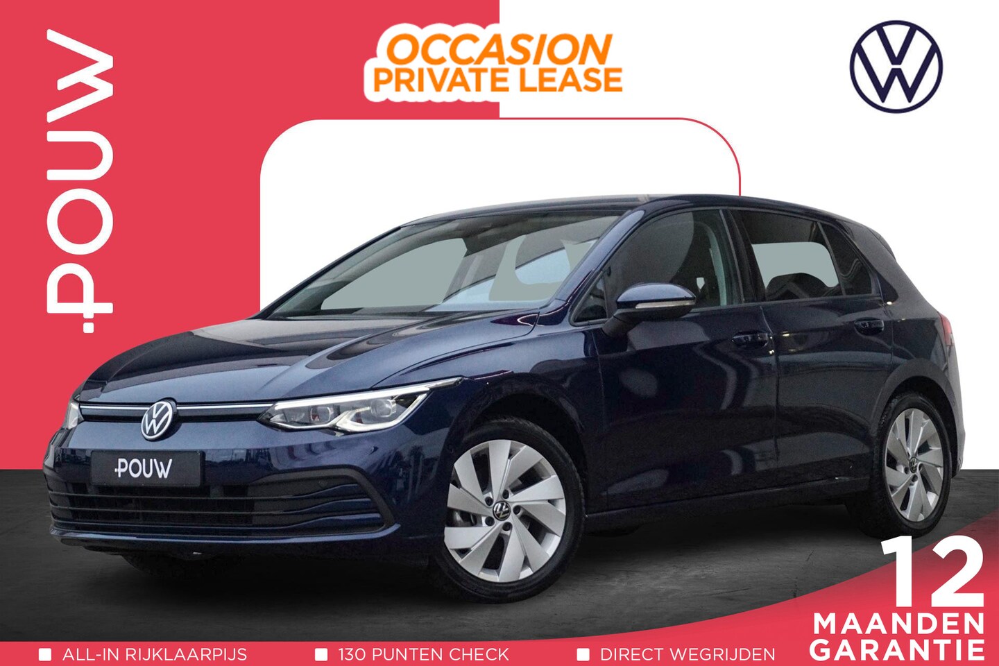 Volkswagen Golf - 1.0 TSI 110pk Life Business | Adaptive Cruise | Side Assist | Achteruitrijcamera | Alcanta - AutoWereld.nl