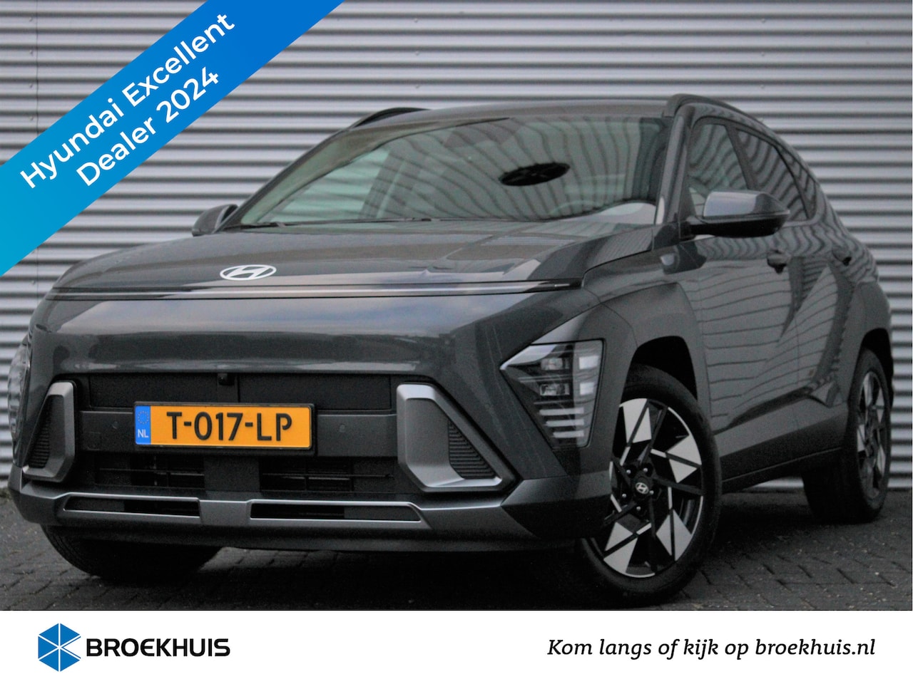 Hyundai Kona - 1.6 GDI HEV Premium | Blind-Spot 360 Camera | Leder | Stoelverwarming + koeling | Originee - AutoWereld.nl