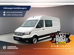 Volkswagen Crafter - Dubbelcabine 35 2.0 TDI L4H3 DC Comfortline Rijklaar Prijs | Navigatie | 7 zitplaatsen | T