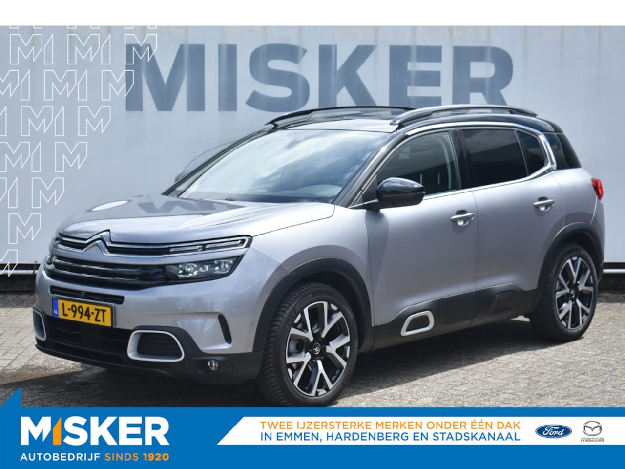 Citroën C5 Aircross - 1.2 PT Bns Plus AUTOMAAT! Panoramadak Trekhaak Leer - AutoWereld.nl