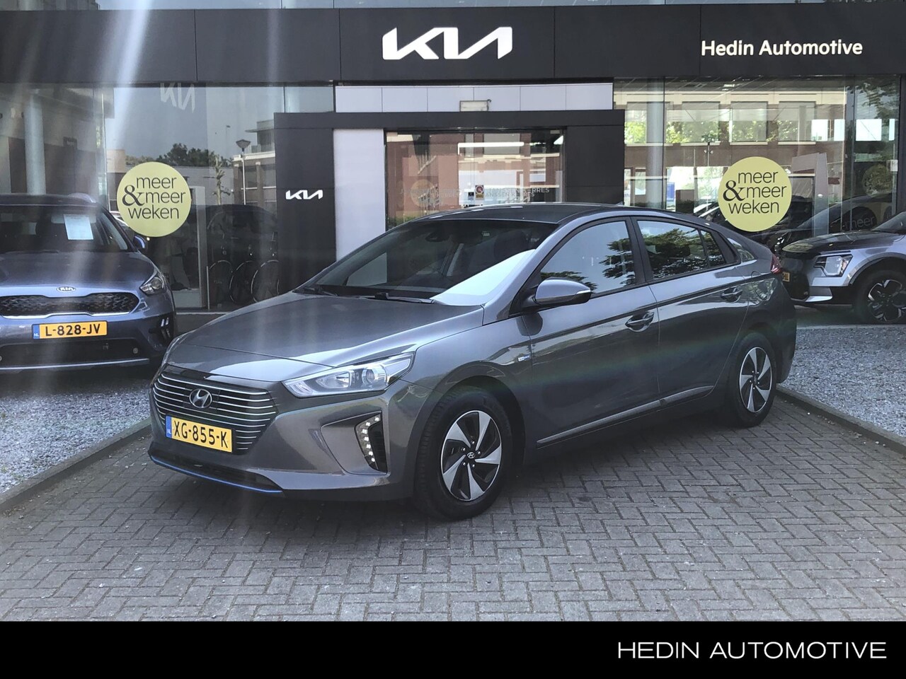 Hyundai IONIQ - 1.6 140PK HYBRIDE AUTOMAAT GDi i-MOTION / Parkeercamera / Adaptive Cruise / Climate Contro - AutoWereld.nl