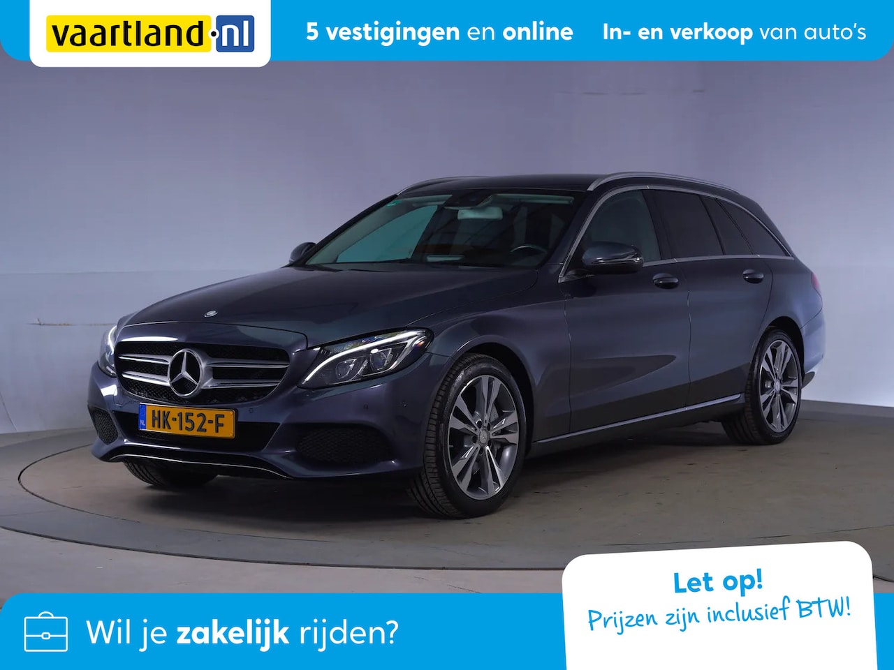 Mercedes-Benz C-klasse Estate - 350 e Edition [ Burmester Nav Privacy glass ] - AutoWereld.nl