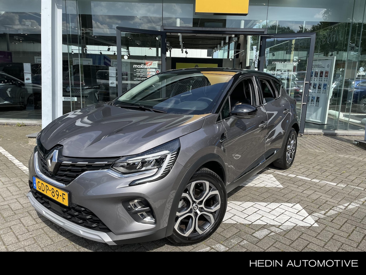 Renault Captur - 1.3 TCe 140 INTENS EDC AUTOMAAT, Nav., Achteruitrijcamera, 18", PDC v/a, Stoelverwarming - AutoWereld.nl