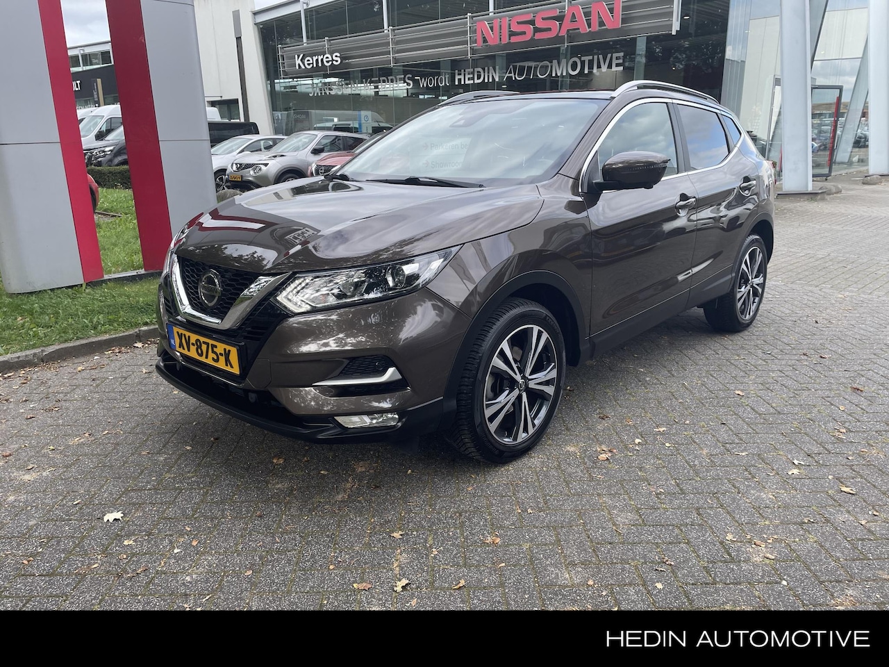 Nissan Qashqai - 1.2 DIG-T N-CONNECTA Nav., 4 Camera's rondom, Panoramadak, Cruise, Cimate, - AutoWereld.nl