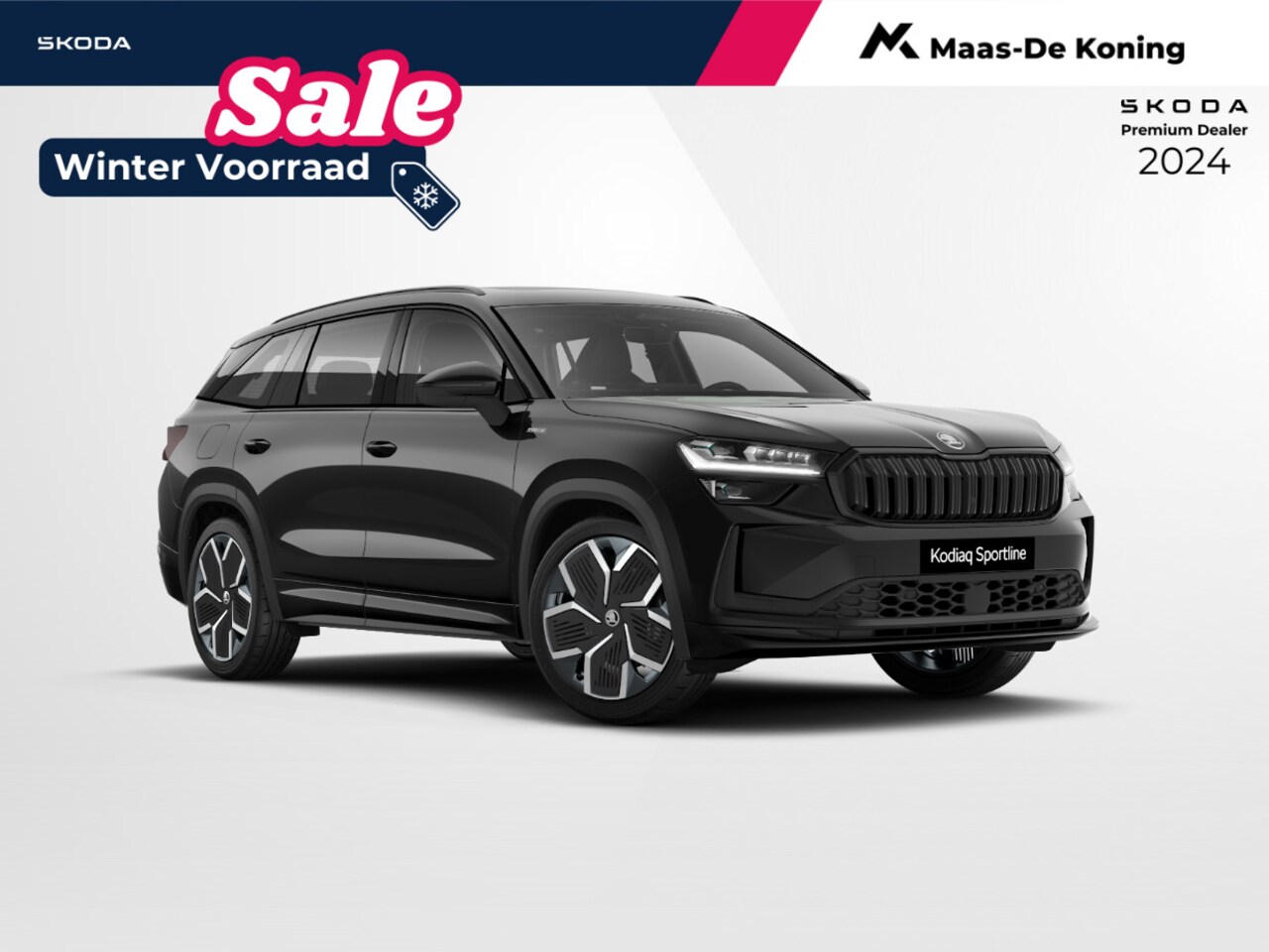 Skoda Kodiaq - Sportline Business 1.5 TSI m-HEV 110 kW / 150 PK S UV 7 versn. DSG | 20'' Lichtmetalen Vel - AutoWereld.nl