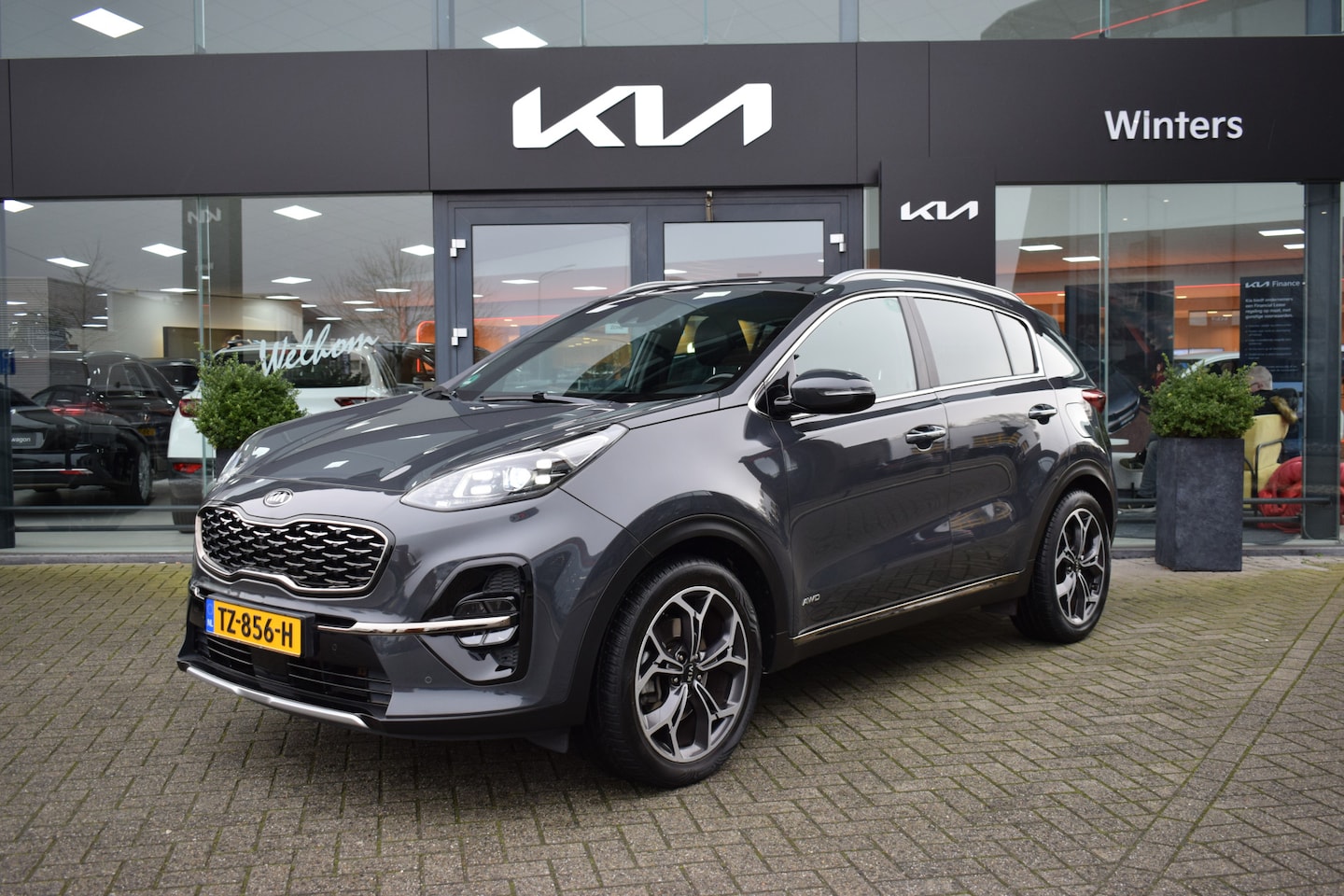 Kia Sportage - 1.6 T-GDi/177pk 4WD GT-PlusLine DCT7/Autom. ECC Cr.Control-Adapt. Navi+Camera+BT Leder+Ver - AutoWereld.nl