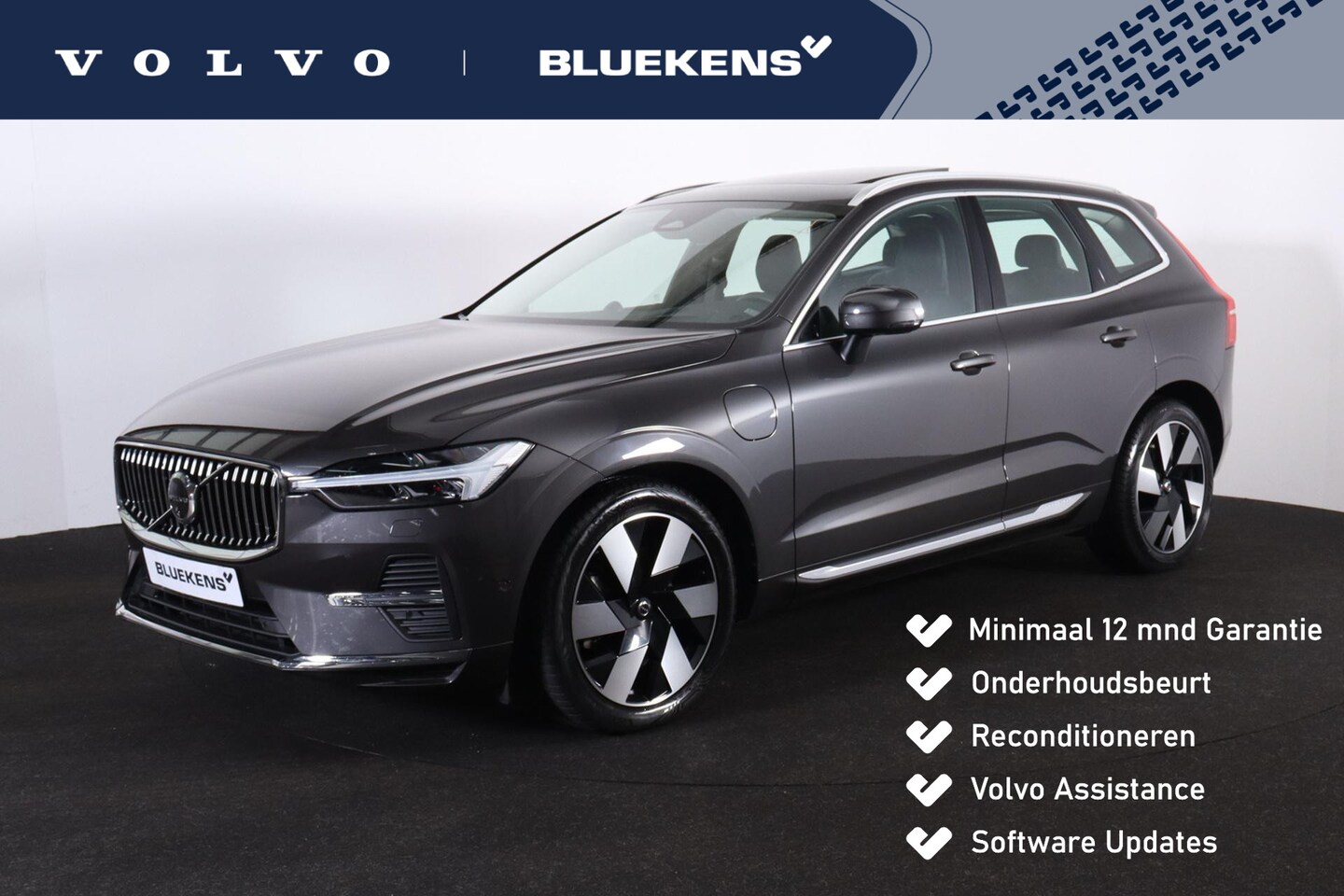 Volvo XC60 - Recharge T6 AWD Ultimate Bright - Luchtvering - Panorama/schuifdak - IntelliSafe Assist & - AutoWereld.nl