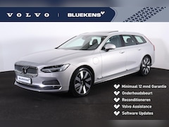 Volvo V90 - T6 Recharge AWD Ultimate Bright - Luchtvering - Panorama/schuifdak - IntelliSafe Assist &