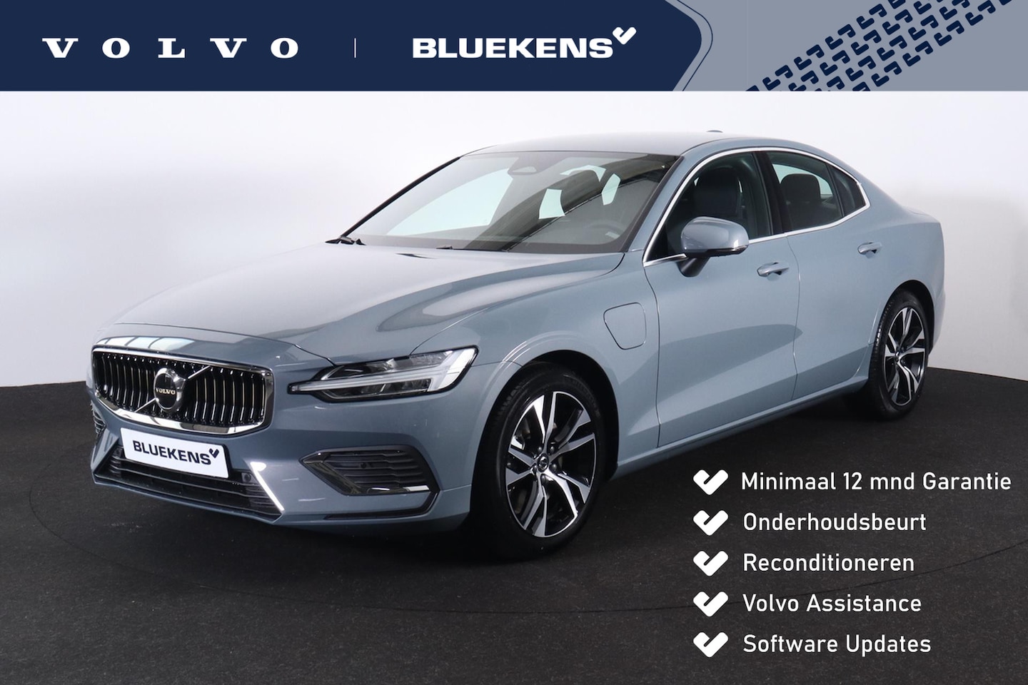 Volvo S60 - Recharge T6 AWD Plus Bright - LONG RANGE - IntelliSafe Assist & Surround - Harman/Kardon a - AutoWereld.nl