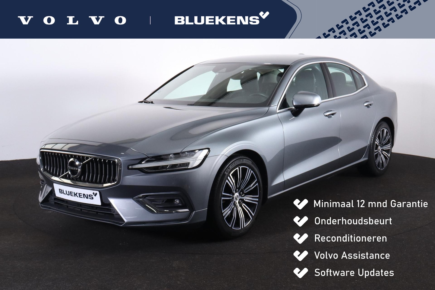 Volvo S60 - B4 Inscription - IntelliSafe Assist & Surround - Harman/Kardon audio - Parkeercamera achte - AutoWereld.nl