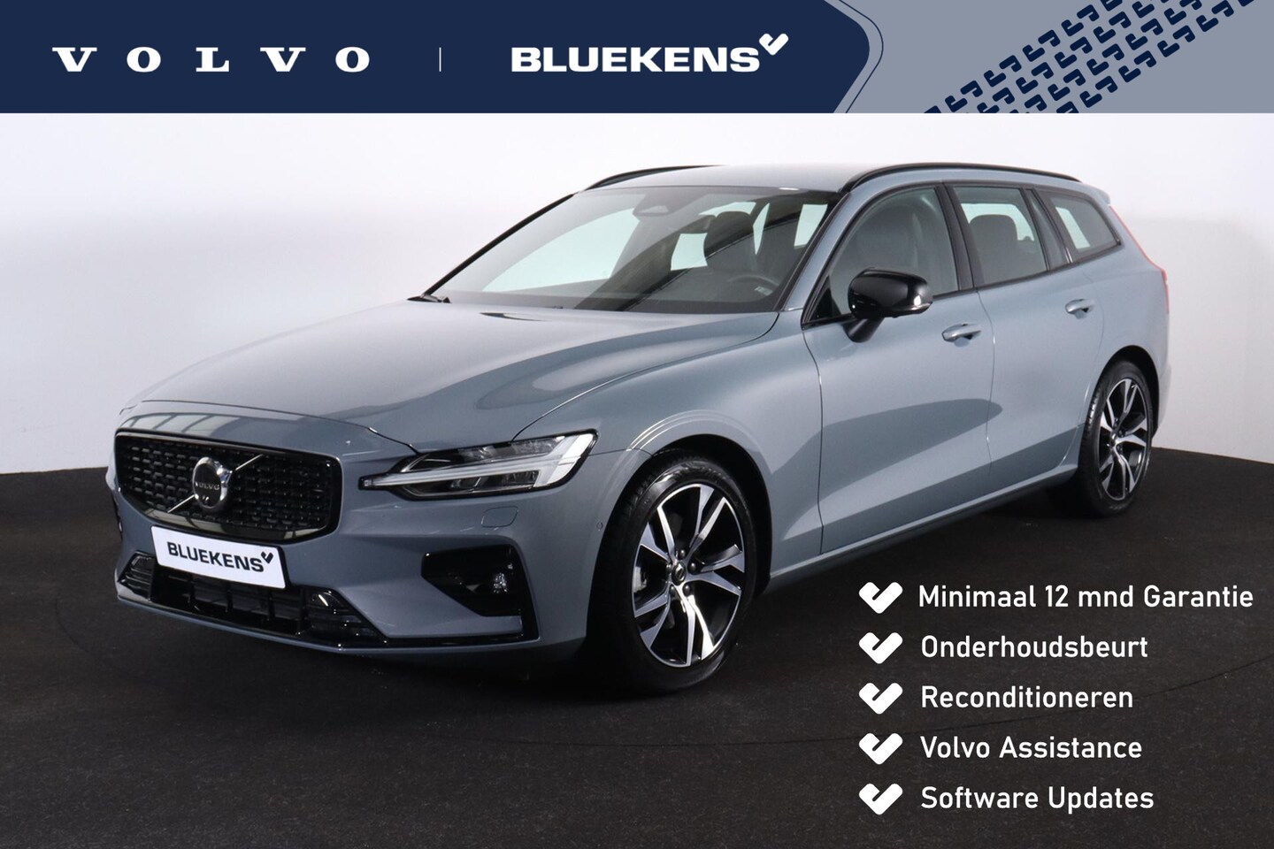 Volvo V60 - B3 Plus Dark - IntelliSafe Assist - 360º Camera - Harman/Kardon audio - Adaptieve LED kopl - AutoWereld.nl