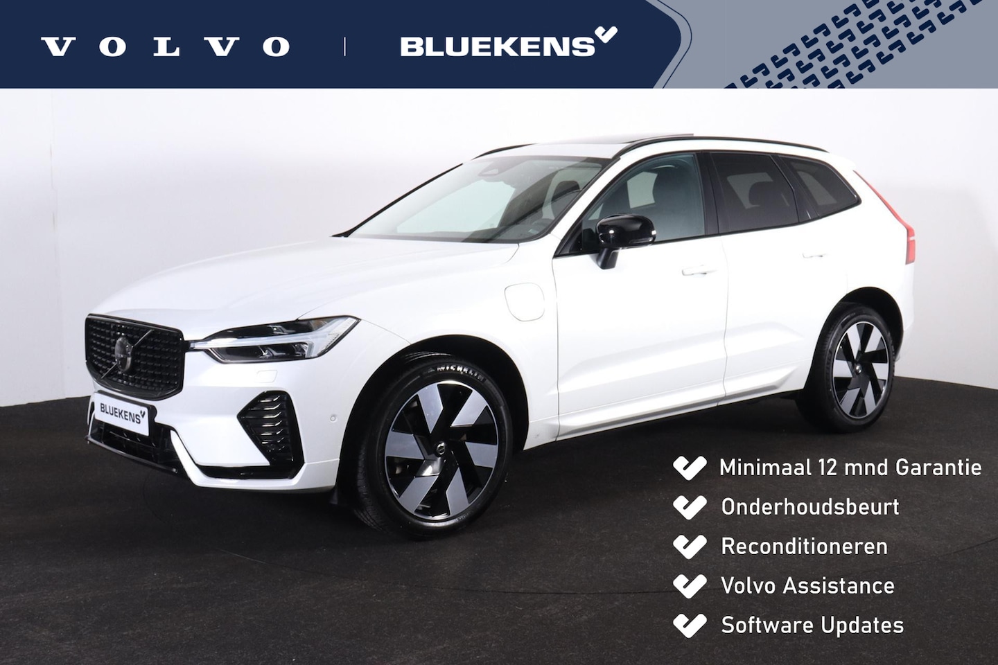 Volvo XC60 - Recharge T6 AWD Plus Dark - LONG RANGE - Panorama/schuifdak - IntelliSafe Assist & Surroun - AutoWereld.nl