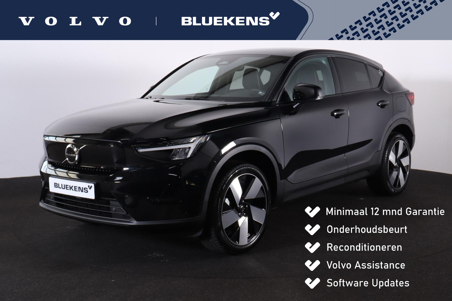 Volvo C40 - Single Motor Extended Range Ultimate 82 kWh - Panoramadak - IntelliSafe Assist & Surround - AutoWereld.nl