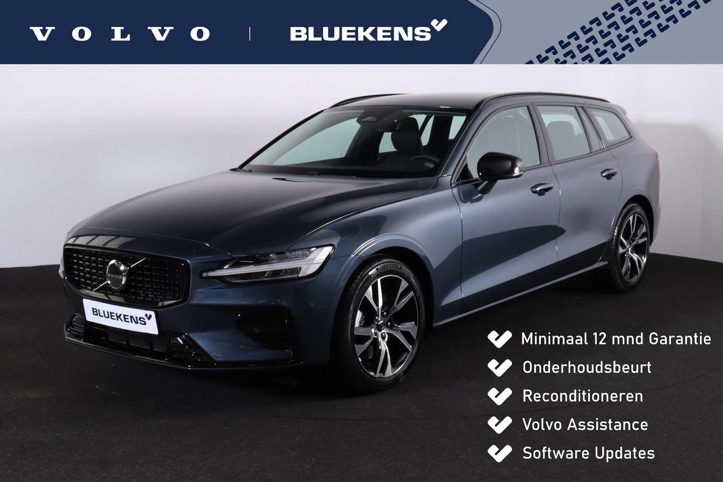 Volvo V60 - B4 Plus Dark - IntelliSafe Assist & Surround - Parkeercamera achter - Verwarmde voorstoele - AutoWereld.nl