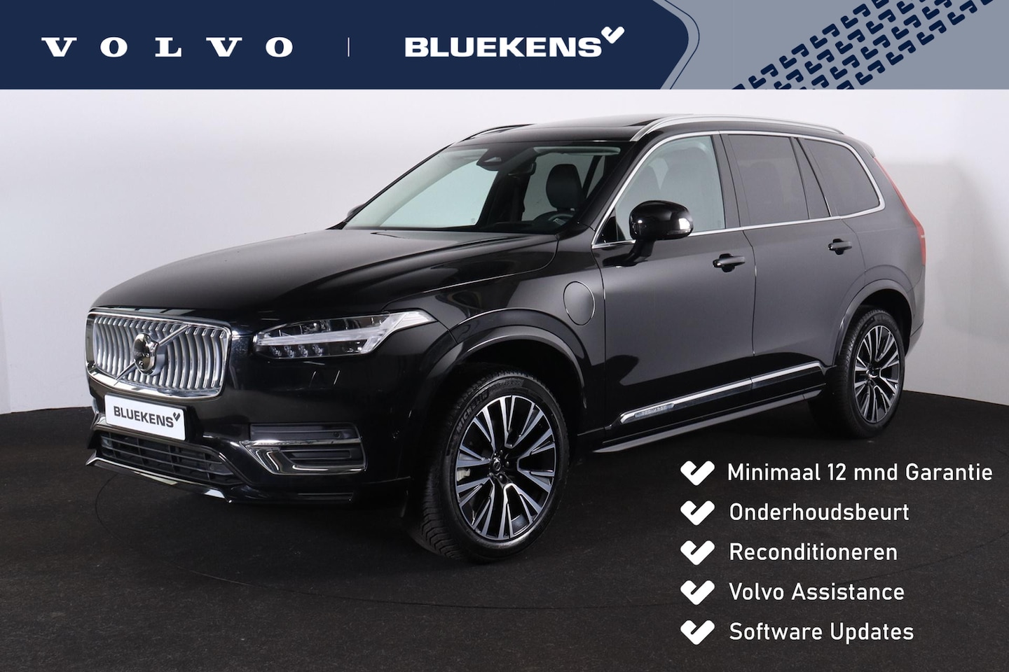 Volvo XC90 - T8 Recharge AWD Ultimate Bright - LONG RANGE - Panorama/schuifdak - IntelliSafe Assist & S - AutoWereld.nl