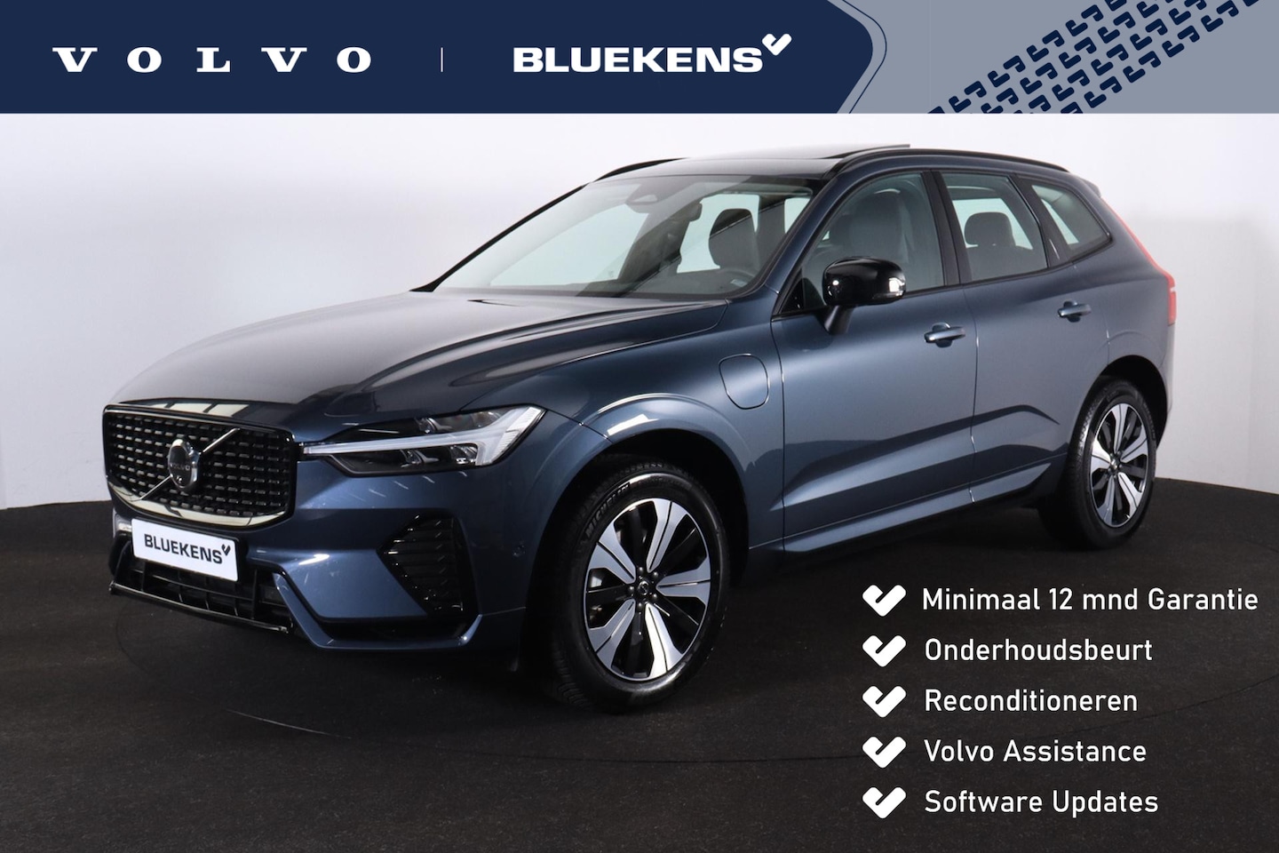 Volvo XC60 - Recharge T6 AWD Plus Dark - Panorama/schuifdak - IntelliSafe Assist & Surround - 360° Came - AutoWereld.nl