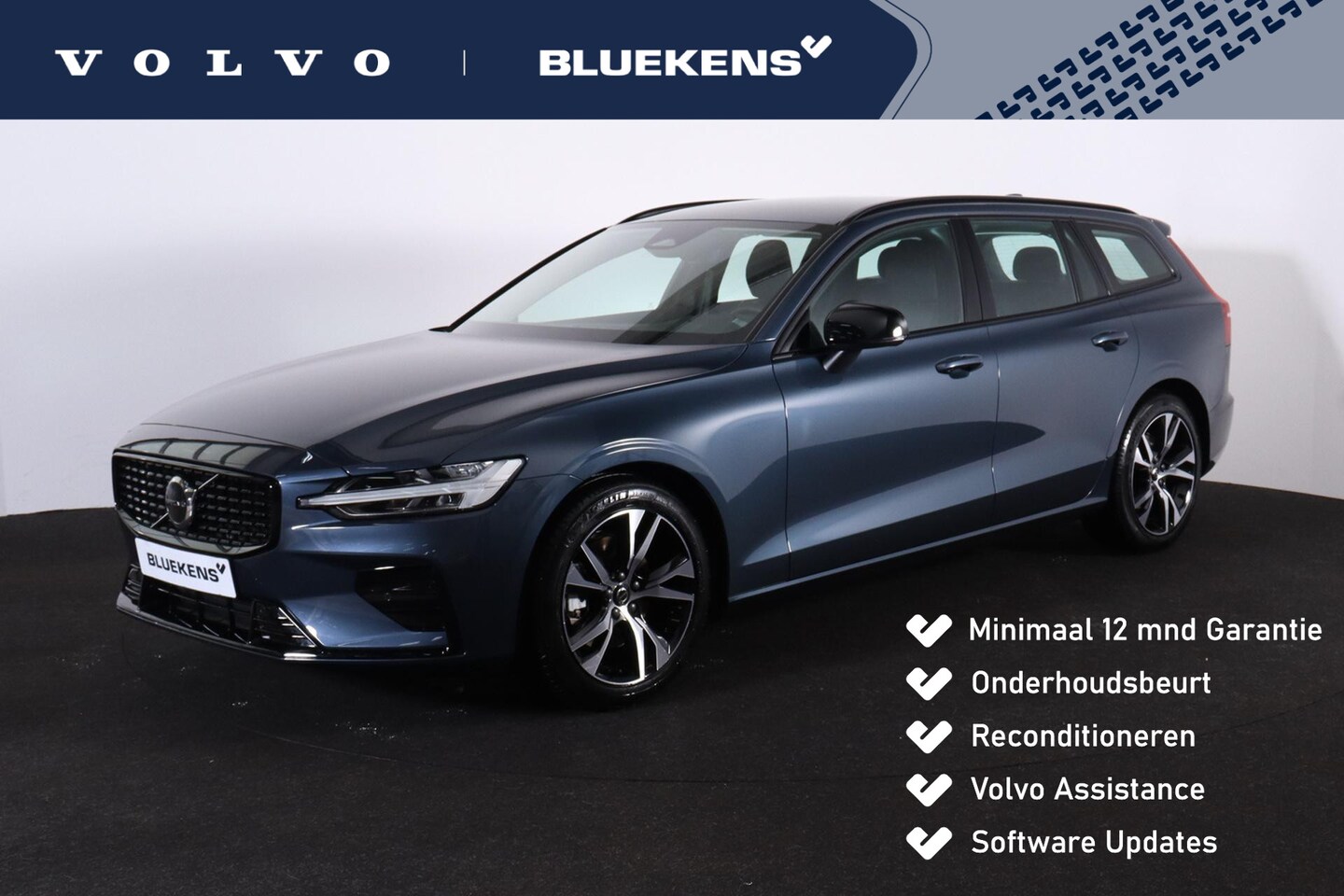 Volvo V60 - B4 Plus Dark - IntelliSafe Assist & Surround - Parkeercamera achter - Verwarmde voorstoele - AutoWereld.nl