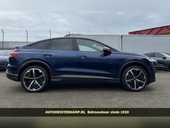 Audi Q4 Sportback e-tron - 50 Quattro S Line 77 kWh 300 PK ACC Panoramadak Head-Up Trekhaak 21 Inch Camera Matrix LED