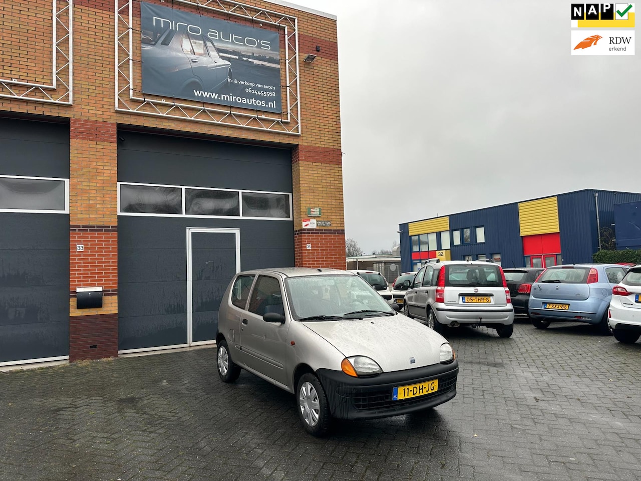 Fiat Seicento - 1100 ie Young Origineel NL Auto NAP Inruilkoopje! - AutoWereld.nl