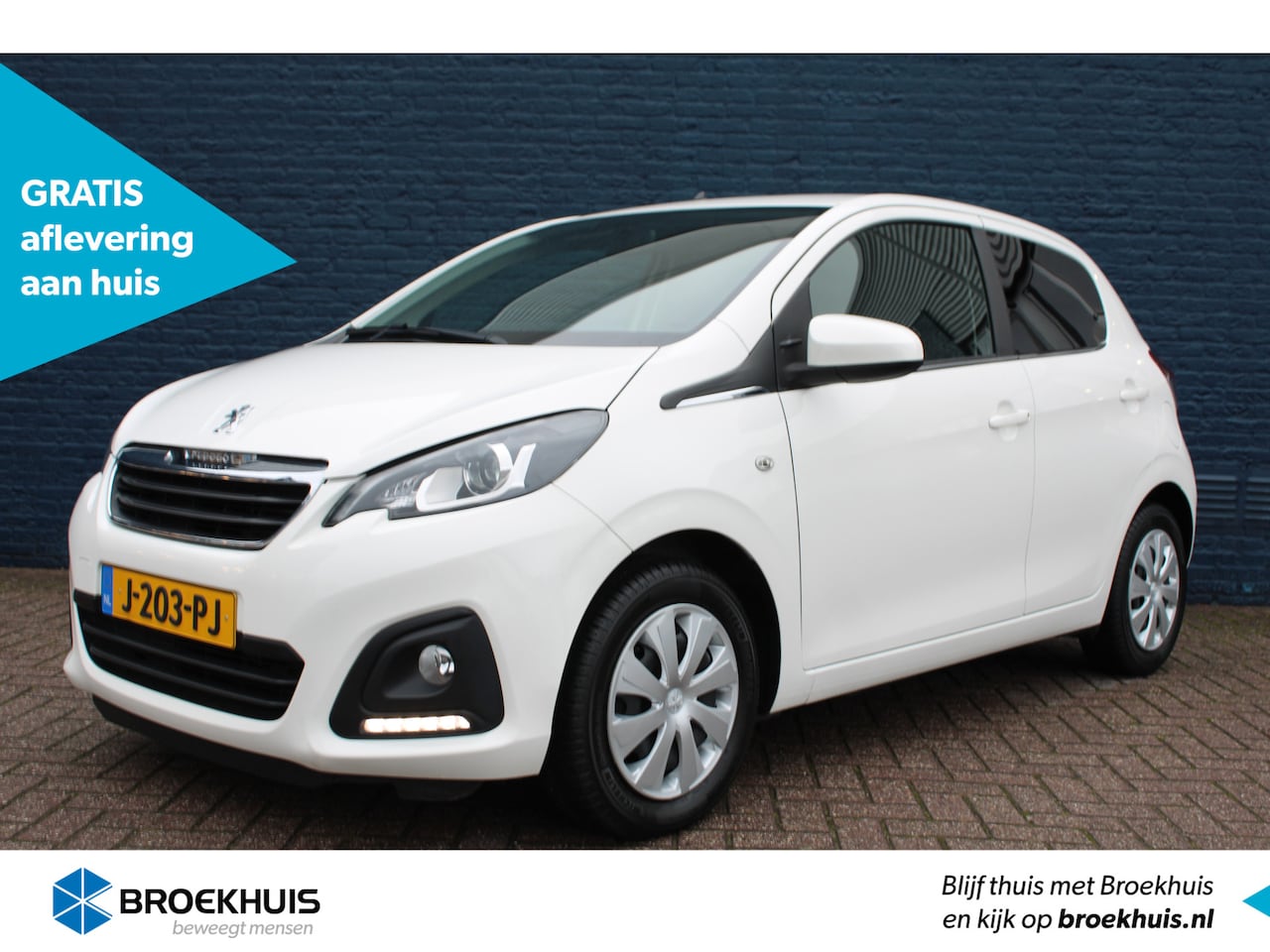 Peugeot 108 - 5drs Active 1.0 e-VTi | Airconditioning | Bluetooth | LED | Mistlampen | - AutoWereld.nl