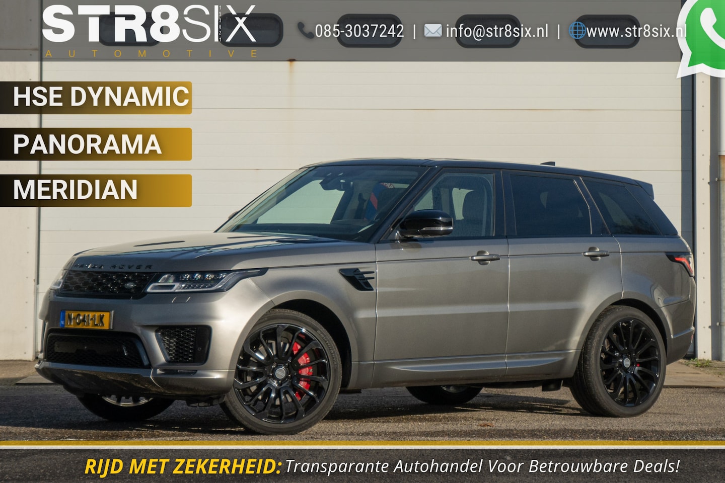 Land Rover Range Rover Sport - 2.0 P400e HSE Dynamic 2.0 P400e HSE Dynamic - AutoWereld.nl