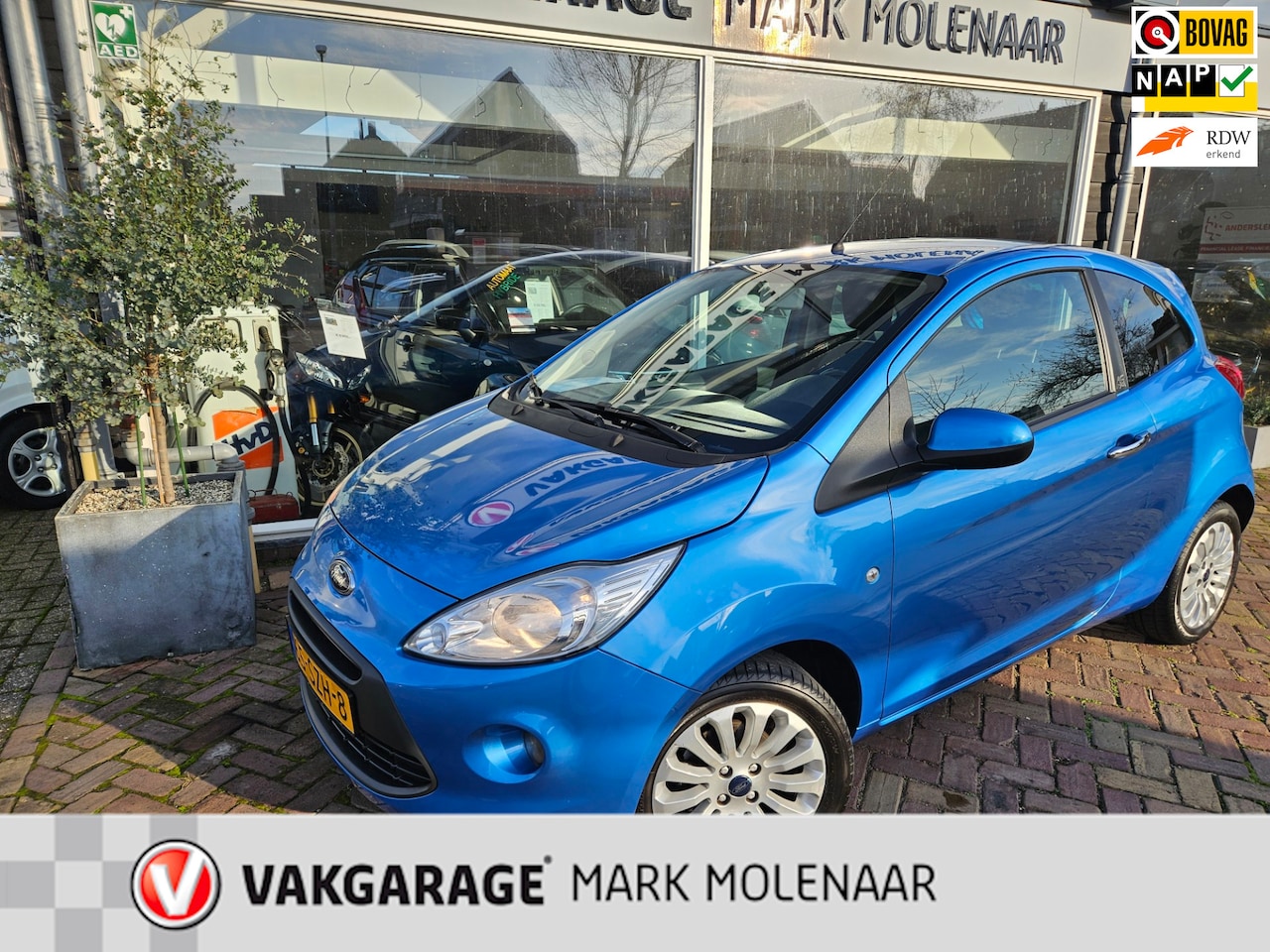 Ford Ka - 1.2 Titanium X start/stop 1.2 Titanium X start/stop,lage km,airco - AutoWereld.nl