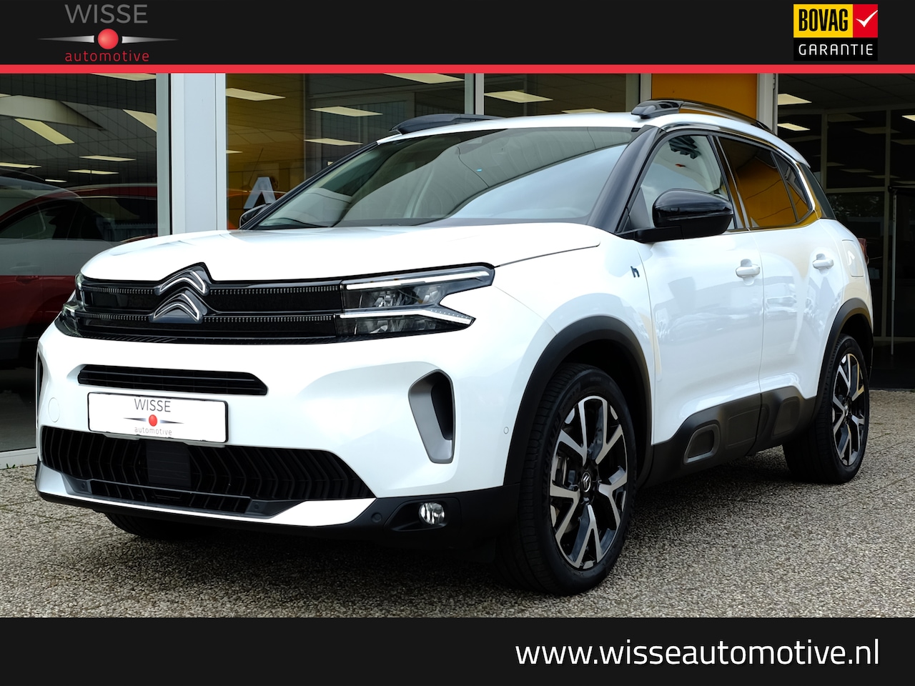 Citroën C5 Aircross - 1.6 Hybrid 225pk Shine Automaat | Adap. Cruise | Leder | Navigatie | Camera | Park. Sensor - AutoWereld.nl