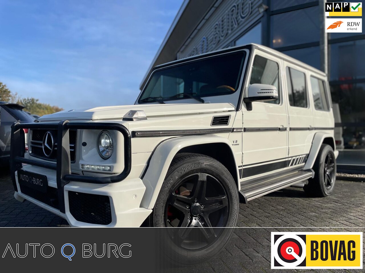 Mercedes-Benz G-klasse - AMG 55 Kompressor V8 | 510 pk! | Automaat | Panoramadak| Harman - Kardon | Camera | - AutoWereld.nl