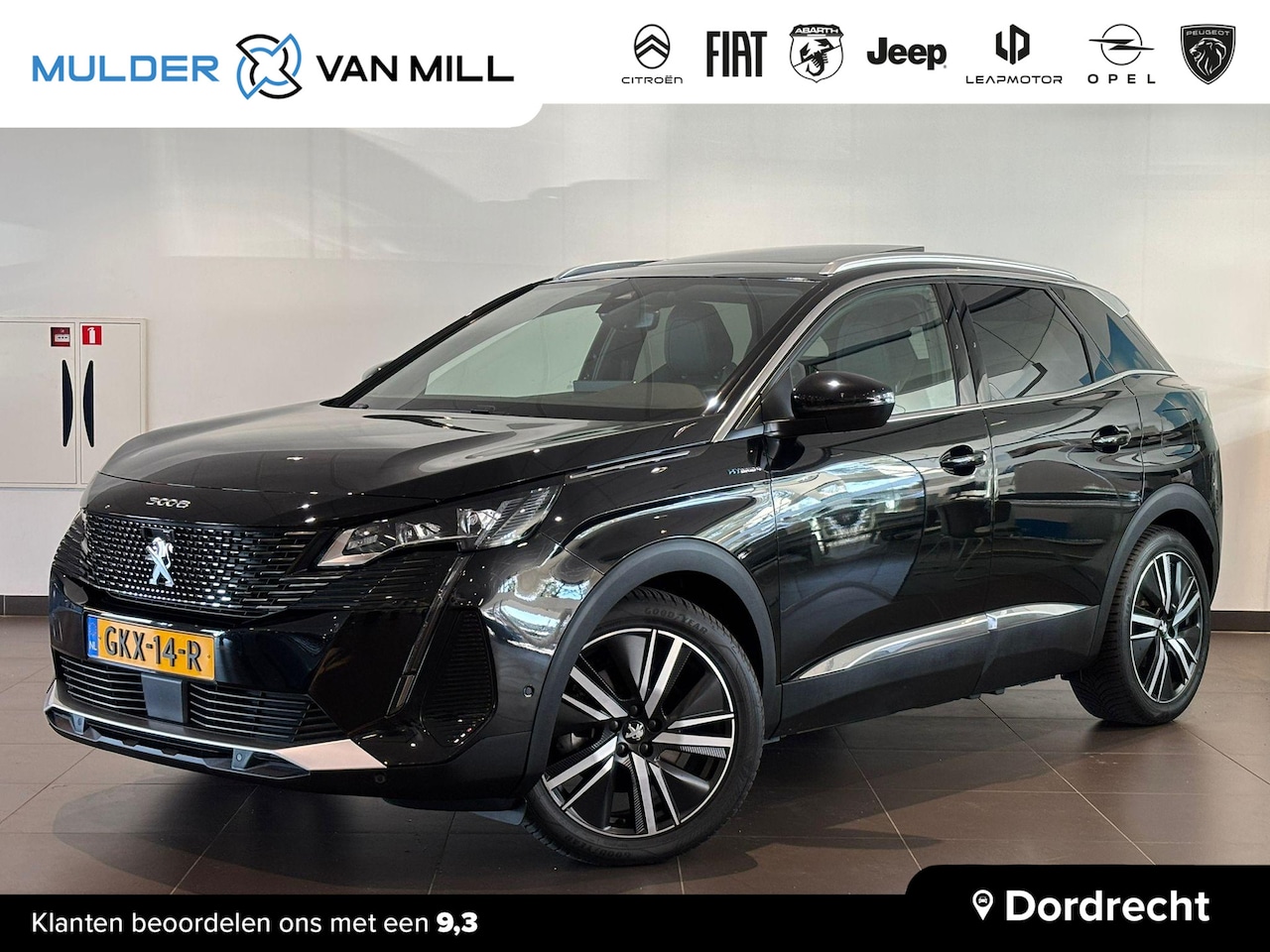 Peugeot 3008 - SUV GT Pack 1.6 PHEV HYbrid4 300pk 4x4 e-EAT8 AUTOMAAT | SCHUIF/KANTELDAK | NIGHTVISION | - AutoWereld.nl