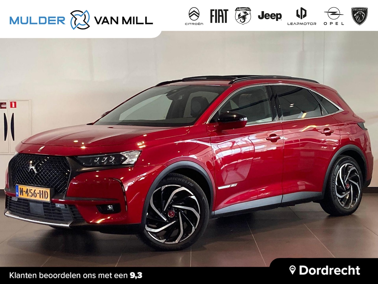 DS 7 Crossback - Performance Line+ e-Tense PHEV 300pk 4x4 e-EAT8 AUTOMAAT | SCHUIF/KANTELDAK | HANDSFREE A. - AutoWereld.nl