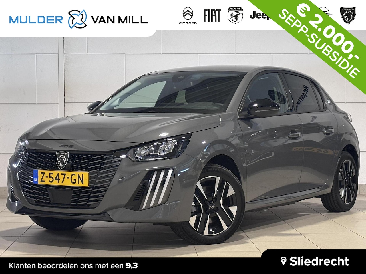 Peugeot e-208 - 5-deurs Allure Pack EV 51kWh 156pk AUTOMAAT | VISION PACK | NAVI | DRAADLOZE TELEFOONLADER - AutoWereld.nl