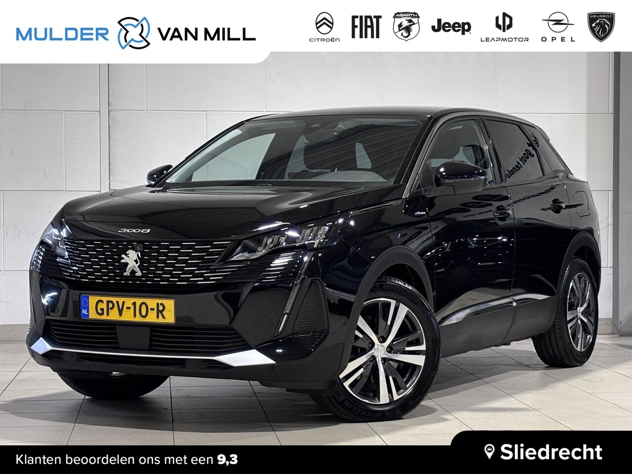 Peugeot 3008 - SUV Allure Pack 1.6 PHEV HYbrid 225pk e-EAT8 AUTOMAAT | NAVI | 360° CAMERA | KEYLESS ENTRY - AutoWereld.nl