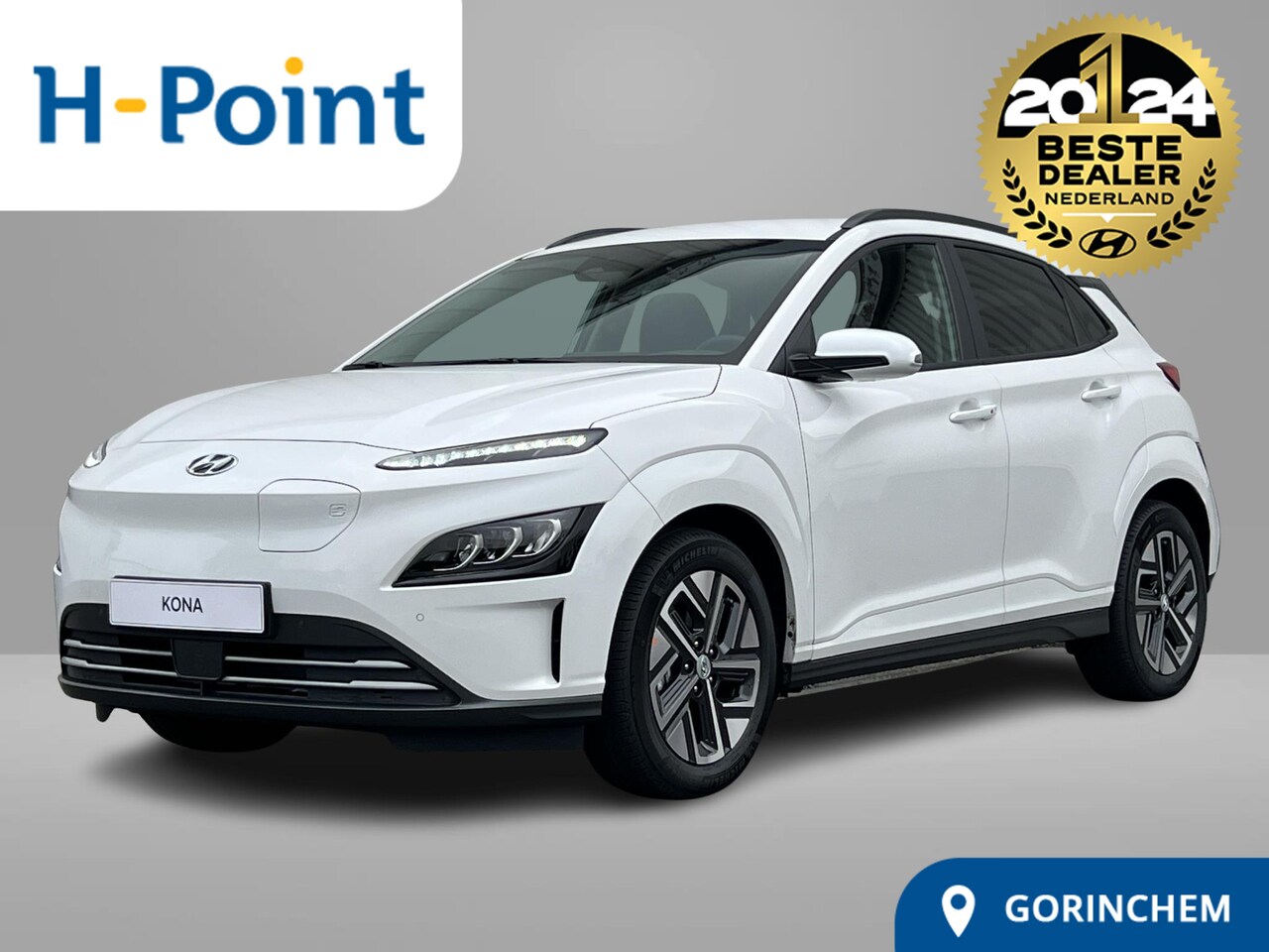 Hyundai Kona Electric - EV Premium 64 kWh | €13.785 KORTING | LEDER | WARMTEPOMP | HEAD-UP DISPLAY | PREMIUM | - AutoWereld.nl