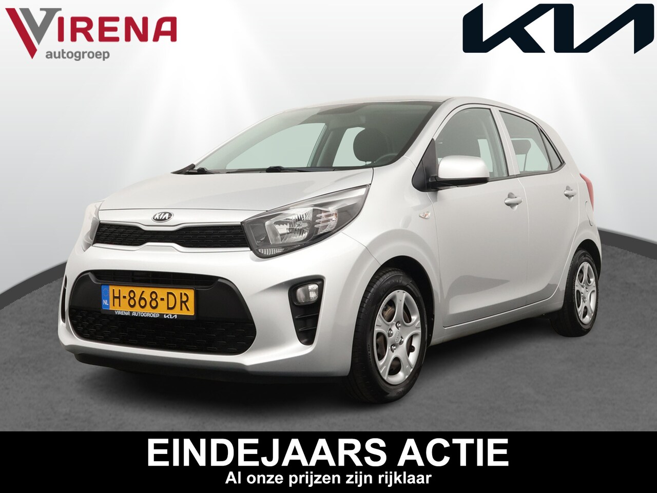 Kia Picanto - 1.0 MPi ComfortPlusLine - Airco - Apple CarPlay/Android Auto - Achteruitrijcamera  - Fabri - AutoWereld.nl