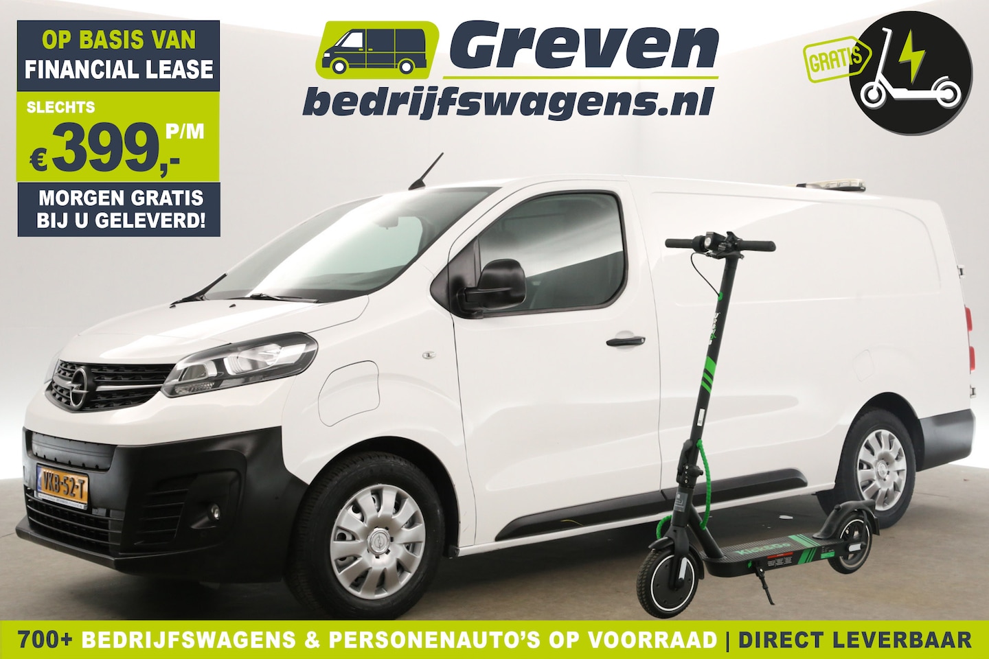 Opel Vivaro-e - L3H1 75 kWh Gratis E-Step! | Elektrisch | Automaat Airco Carplay Camera Cruise Navi PDC El - AutoWereld.nl