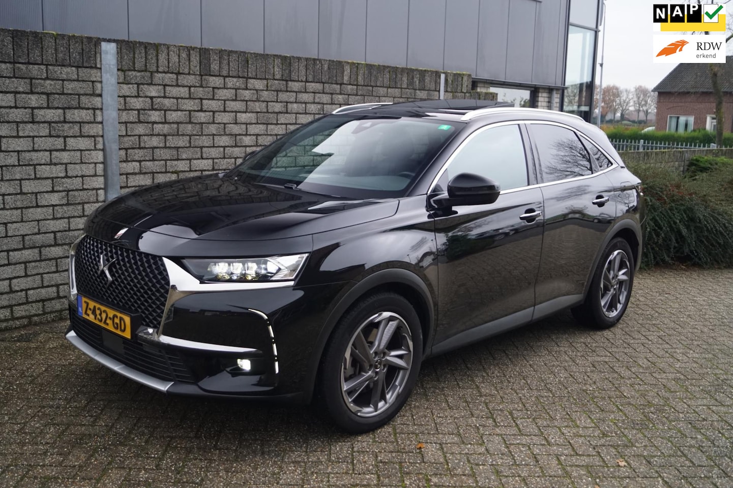 DS 7 Crossback - E-Tense Rivoli 225 PK Autom Luxe Leder Panodak Navi Camera Adaptieve Cruise Clima 2x PDC L - AutoWereld.nl