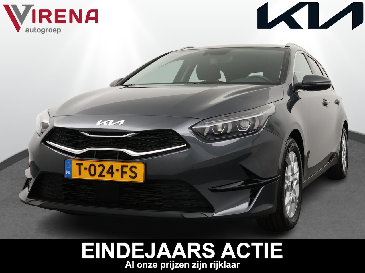 Kia Cee'd Sportswagon - Ceed 1.5 T-GDi MHEV DynamicPlusLine Automaat - Adaptief Cruise Control - Led - Navigatie - - AutoWereld.nl