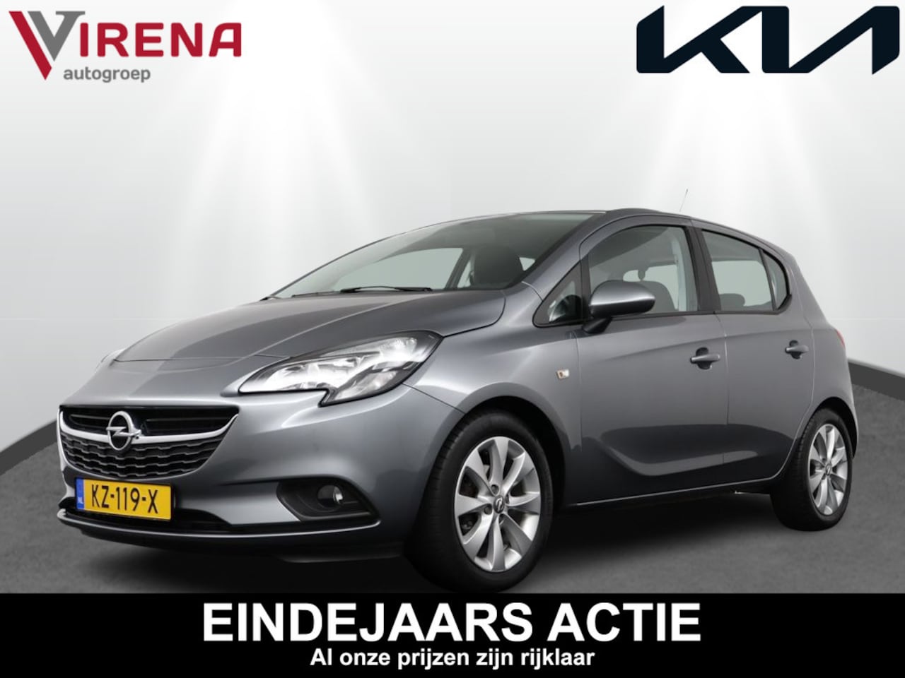 Opel Corsa - 1.4 Edition Automaat - Airco - Lichtmetalen Velgen - Cruise Control - Stoel-/Stuurwielverw - AutoWereld.nl