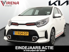 Kia Picanto - 1.0 T-GDi GT-Line 5p 100PK - Cruise Control - Leder - Climate Control - Navigatie - Apple/