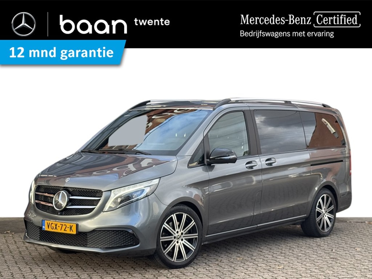 Mercedes-Benz V-klasse - V 300d L DC Avantgarde Edition | Panorama, 360° Camera, Trekhaak | Certified - AutoWereld.nl