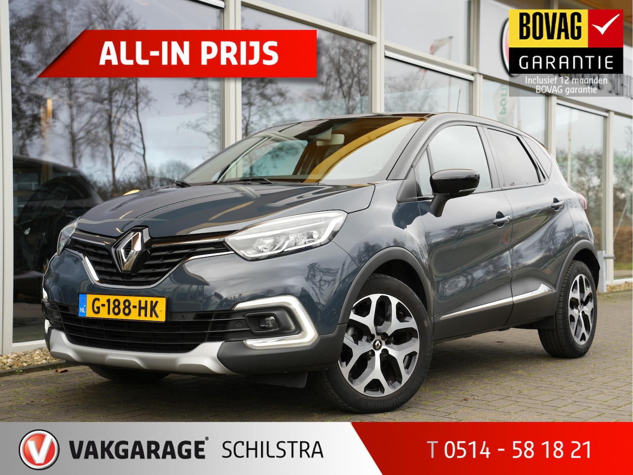 Renault Captur - 1.3 TCe Intens | Navi | Clima | Keyless - AutoWereld.nl