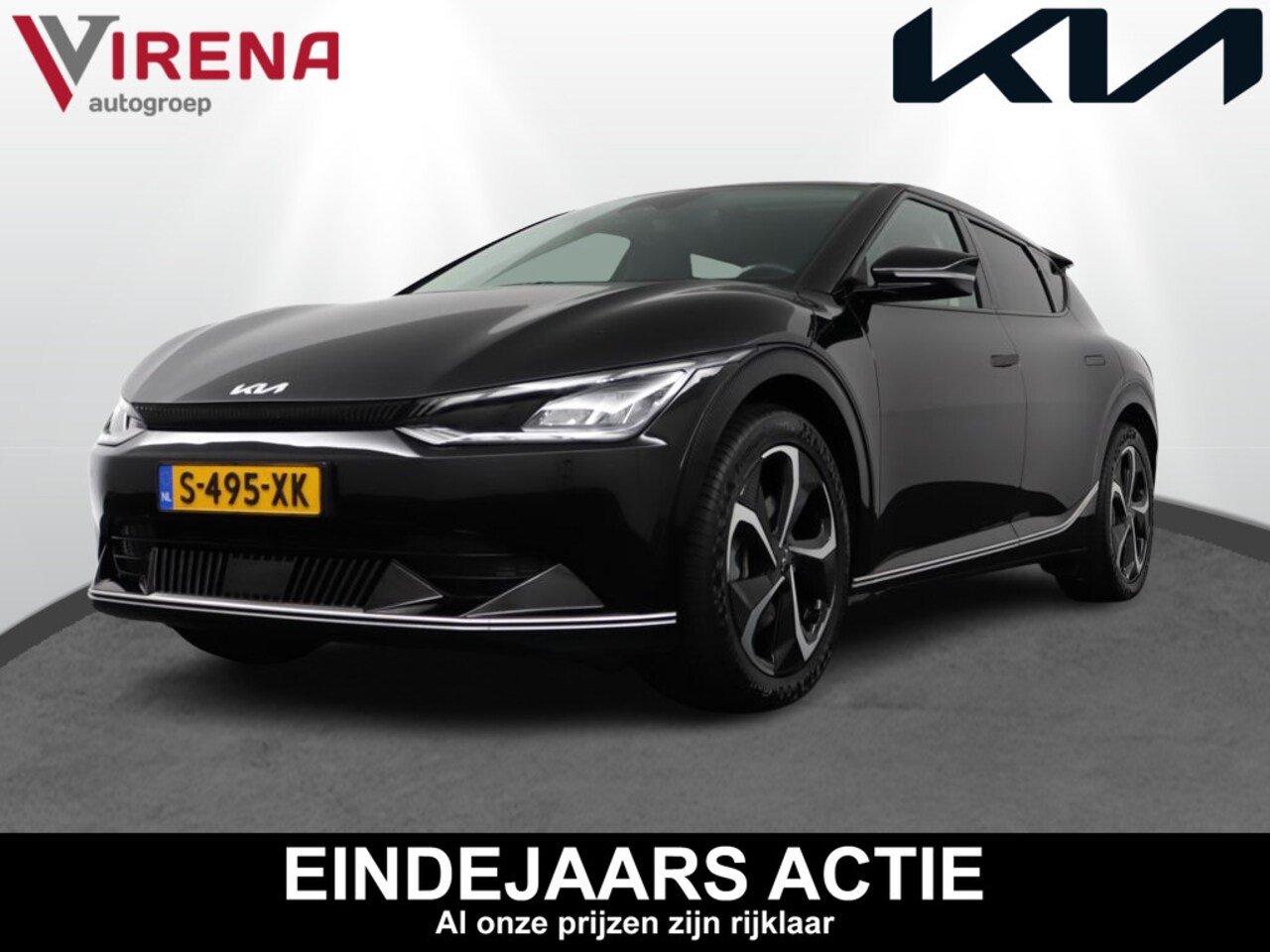 Kia EV6 - Plus 77.4 kWh - Navigatie - Cruise Control Adaptief - Stoelverwarming-/ventilatie - Stuurv - AutoWereld.nl