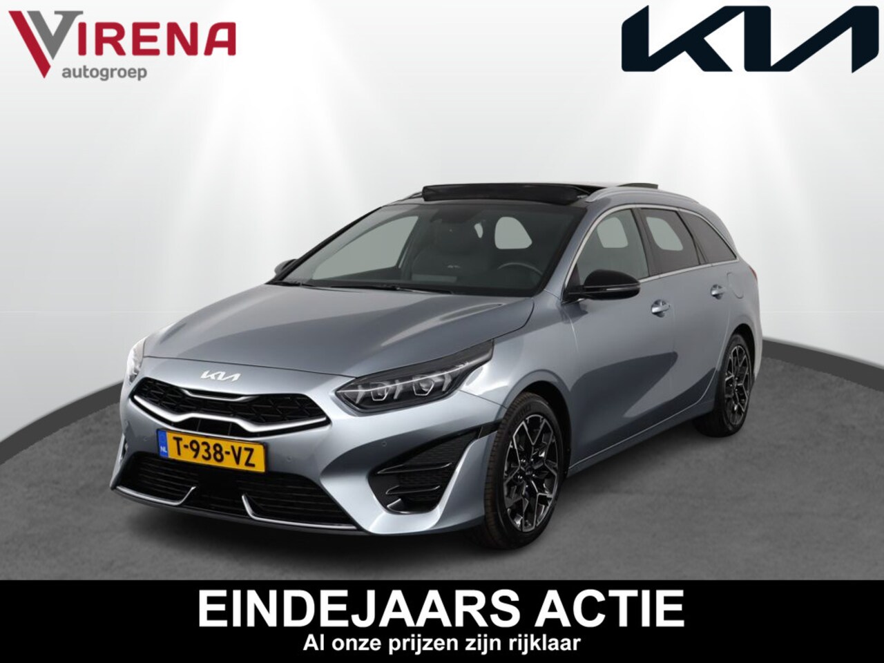 Kia Cee'd Sportswagon - Ceed 1.0 T-GDi GT-PlusLine - glazen schuif-/kanteldak - Parkeerhulp voor & achter - Apple - AutoWereld.nl