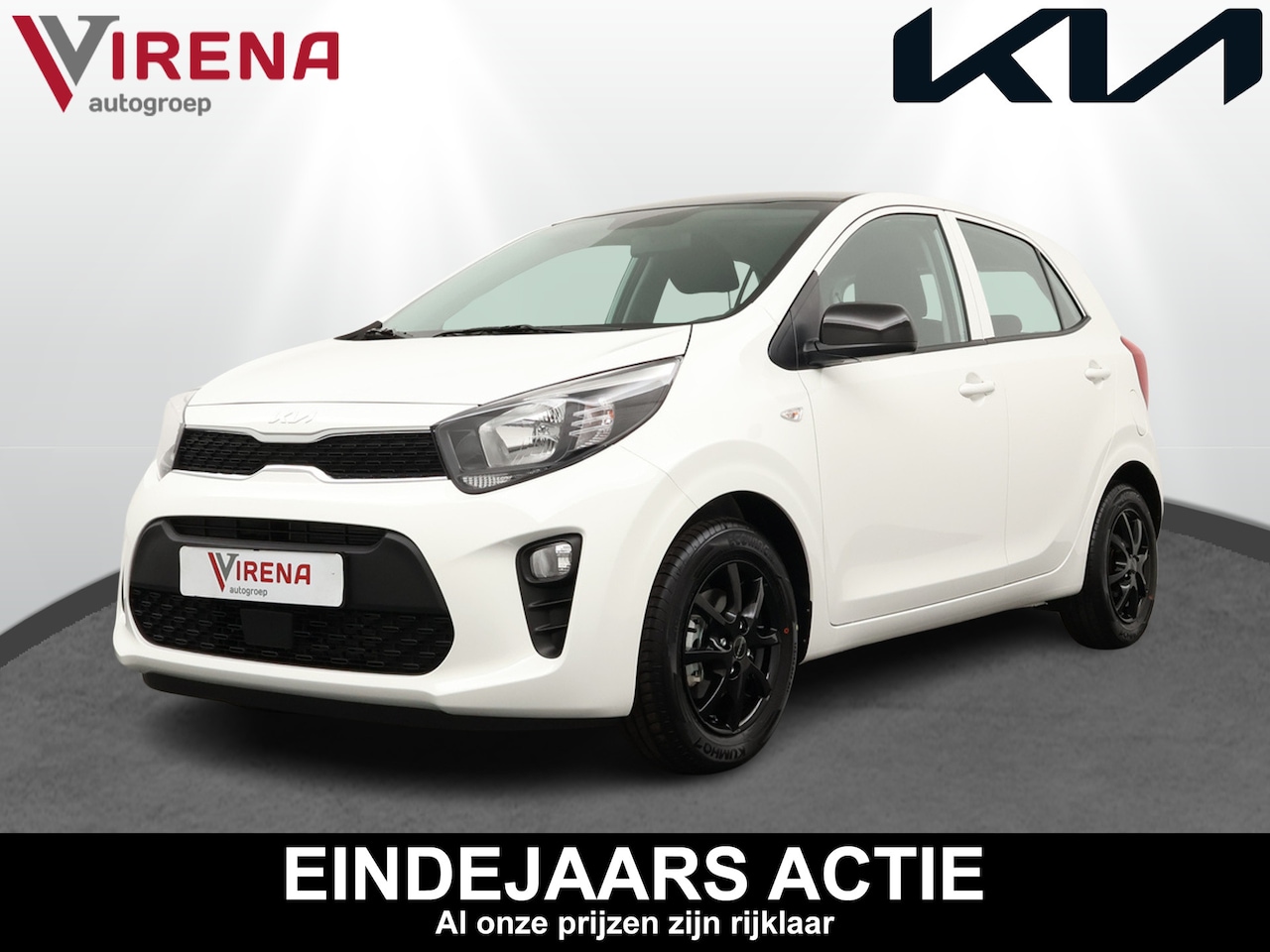 Kia Picanto - 1.0 DPi Virena Edition * Nieuw uit voorraad leverbaar * - Zwarte Lichtmetalen Velgen - Zwa - AutoWereld.nl