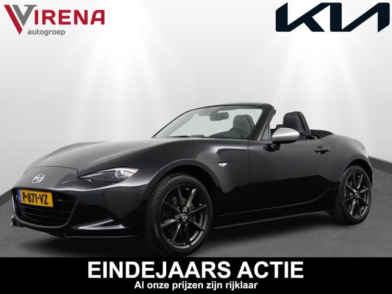 Mazda MX-5 - 2.0 SkyActiv-G 160 GT-M - Navigatie - Cruise Control - LM Velgen - LED - Bluetooth - Airco - AutoWereld.nl